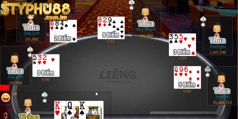 Giới thiệu về Typhu88 và trò chơi Liêng