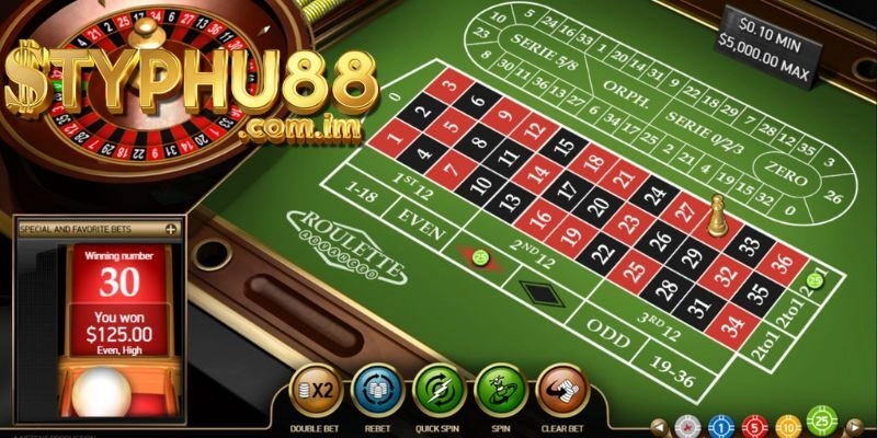 Lý Do Chọn Chơi Roulette Typhu88