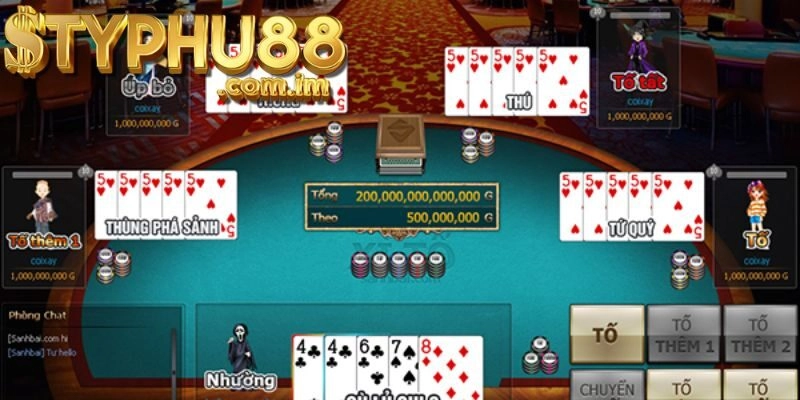 Hướng Dẫn Đăng Ký Và Chơi Xì Tố Typhu88